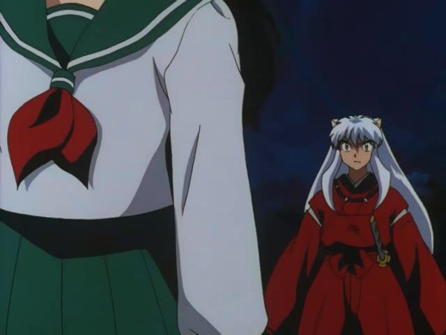 Otaku Gallery  / Anime e Manga / Inu-Yasha / Screen Shots / Episodi / 023 - La voce di Kagome e il bacio di Kikyo / 139.jpg